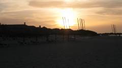 Sunset on the beach