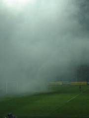 Levski v Marseilles - a very lonely Fabrien Barthez.JPG