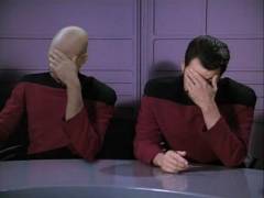 Double Facepalm: Ricker & Picard