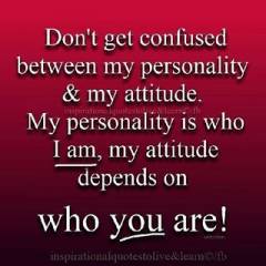 Personality V Attitude