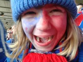Second goal excitment