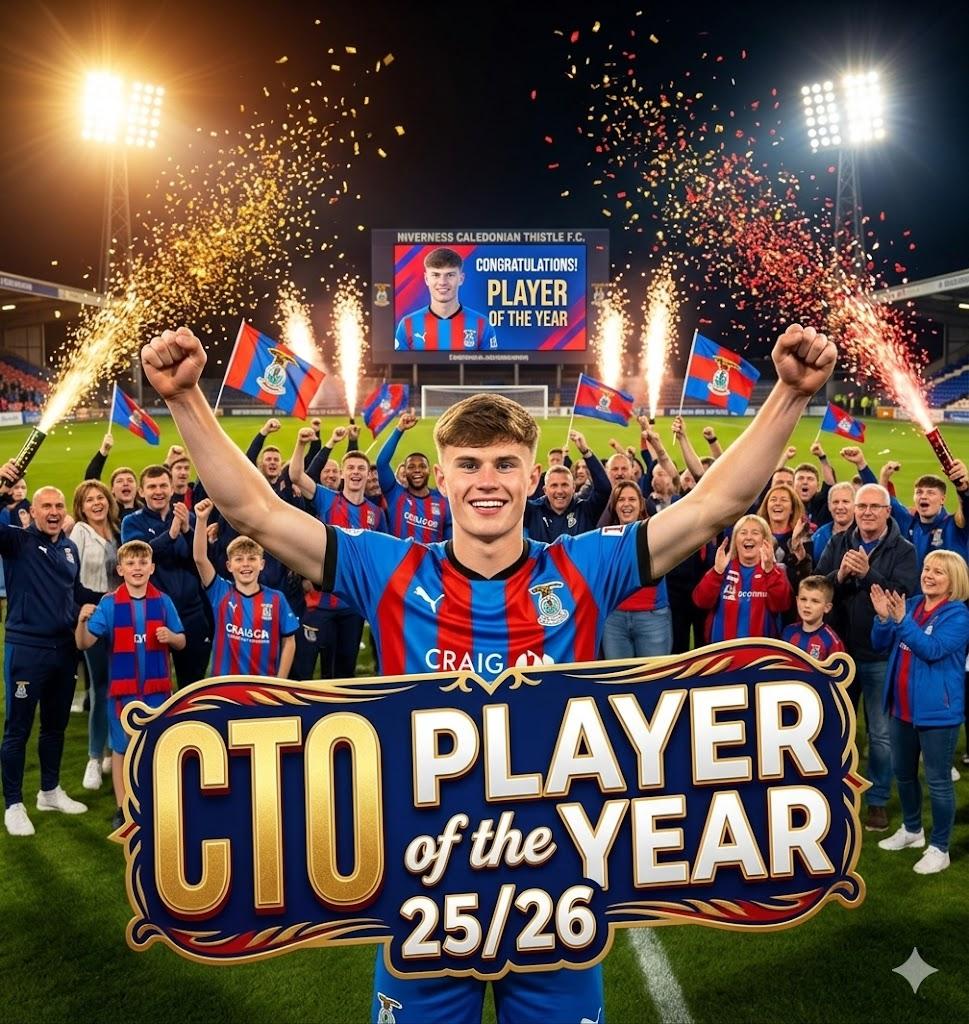 CTO - Player of the Year - 2025-2026 - News 2025-26 - CaleyThistleOnline