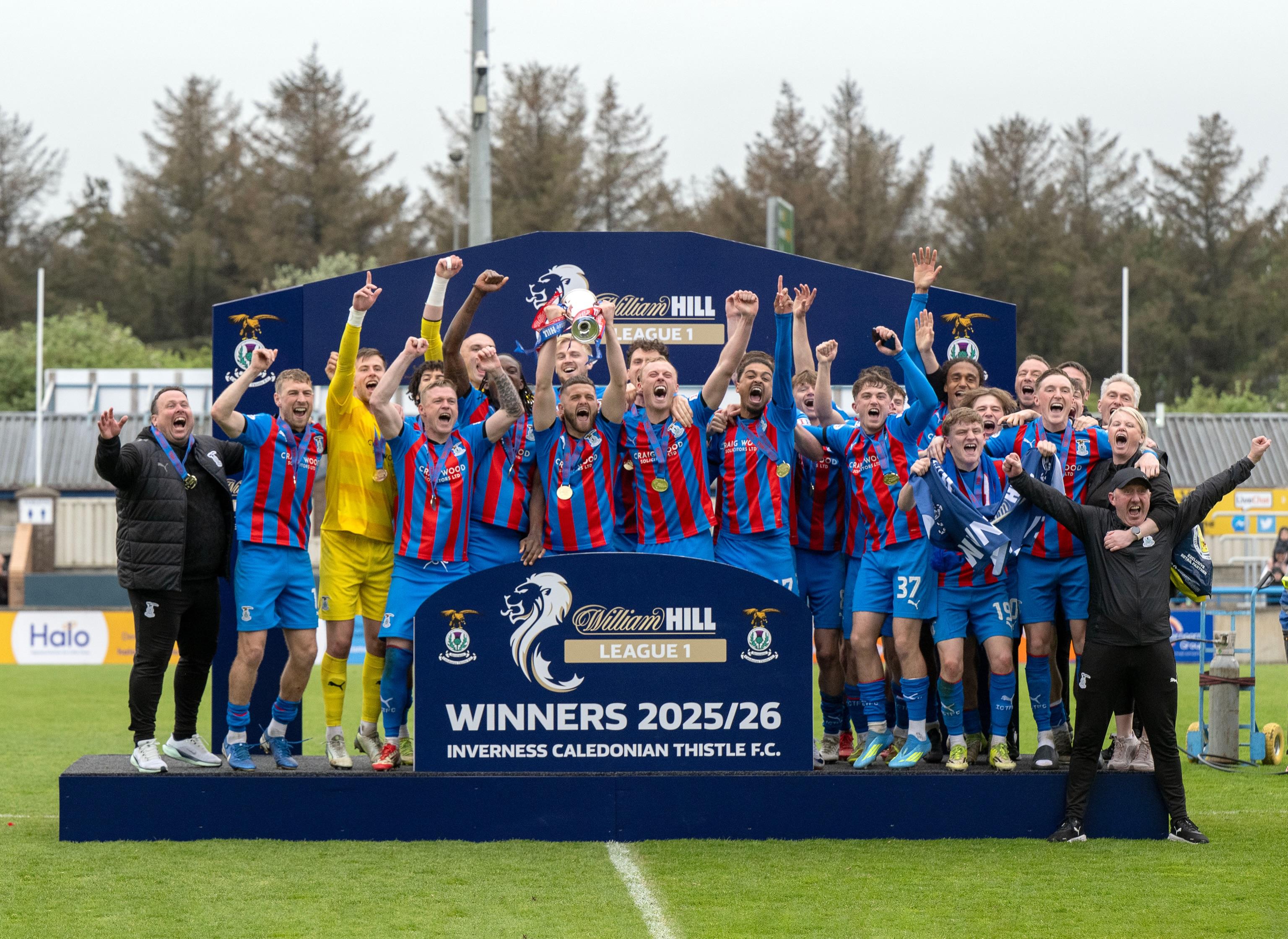 Inverness CT 2-1 Hamilton - League 1 ***Champions***